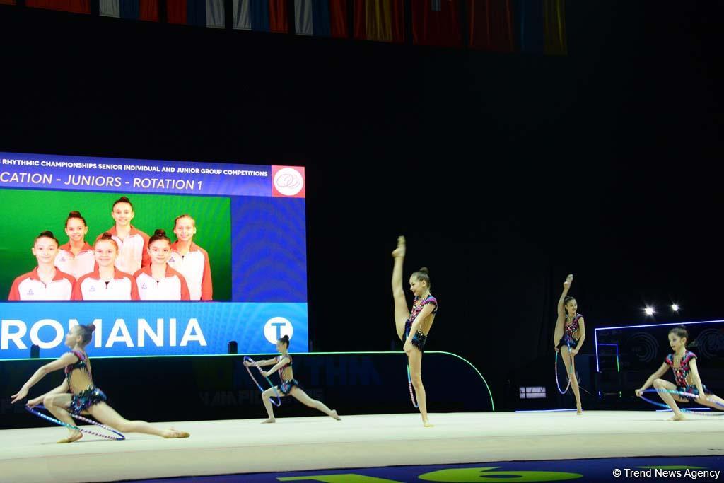 В Баку стартовал Чемпионат Европы по художественной гимнастике (ФОТО)
