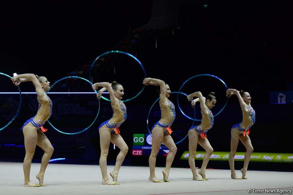 В Баку стартовал Чемпионат Европы по художественной гимнастике (ФОТО)
