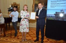 В Баку прошла церемония награждения лучших директоров музеев (ФОТО)