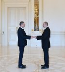 Президент Ильхам Алиев принял верительные грамоты нового посла Украины (ФОТО)