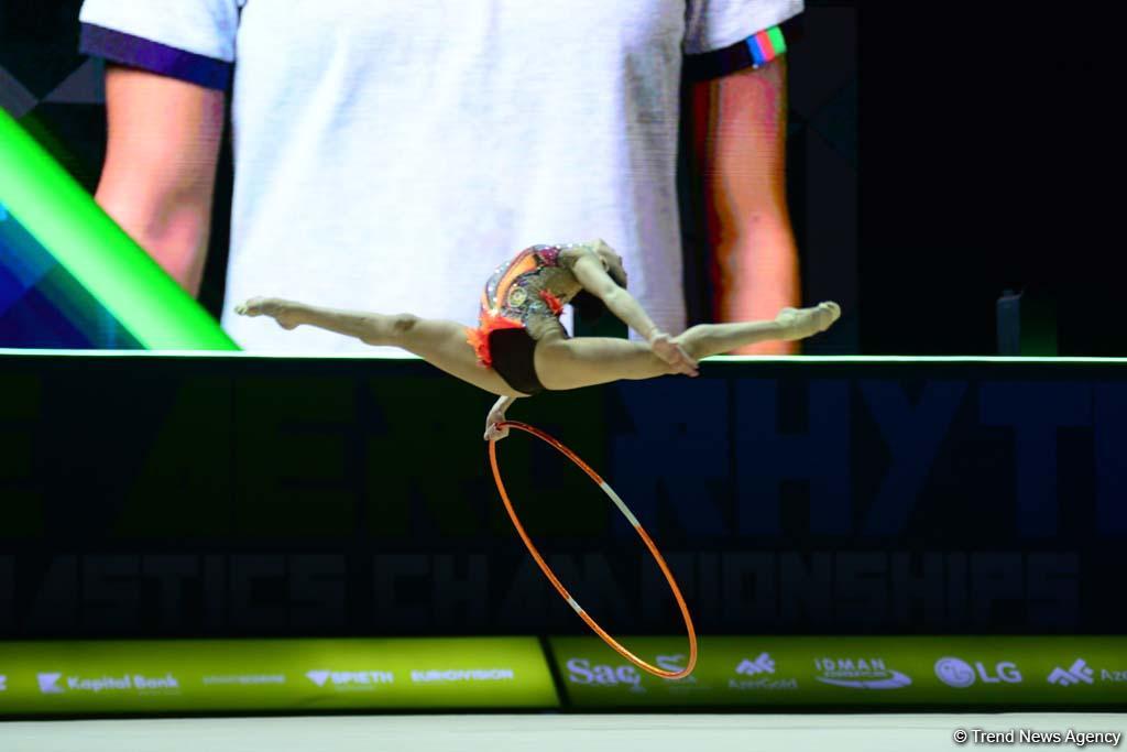 В Национальной арене гимнастики в Баку продолжаются соревнования Чемпионата Европы (ФОТО)