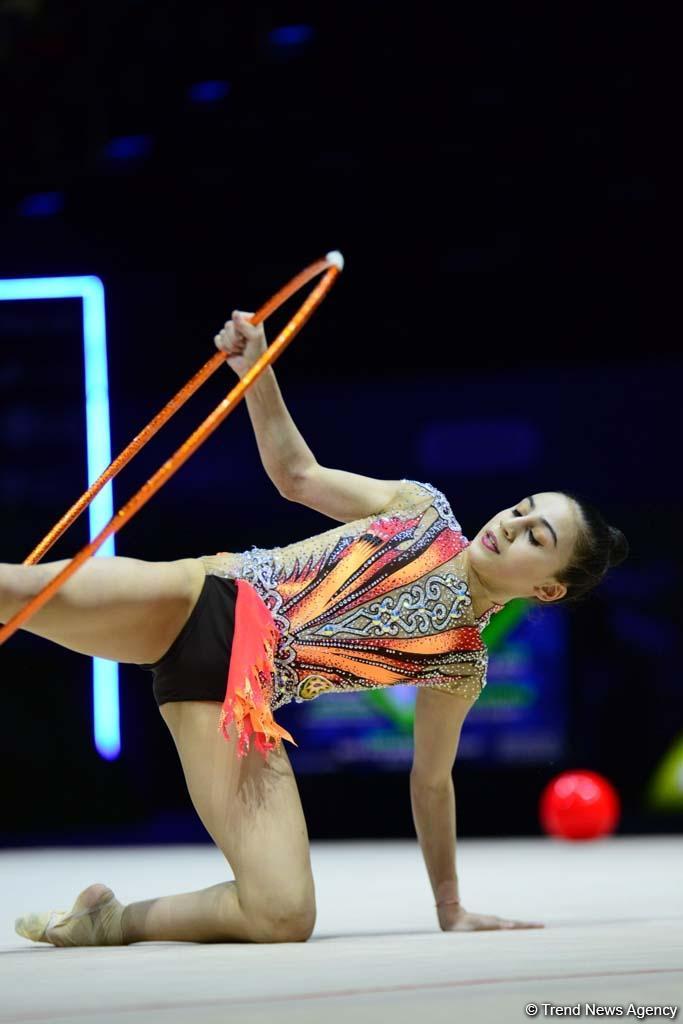 В Национальной арене гимнастики в Баку продолжаются соревнования Чемпионата Европы (ФОТО)