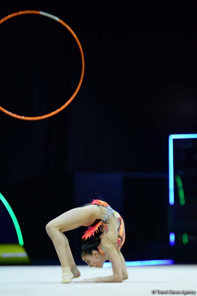 В Национальной арене гимнастики в Баку продолжаются соревнования Чемпионата Европы (ФОТО)