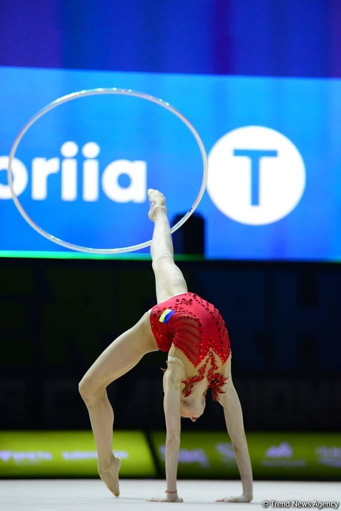 В Национальной арене гимнастики в Баку продолжаются соревнования Чемпионата Европы (ФОТО)