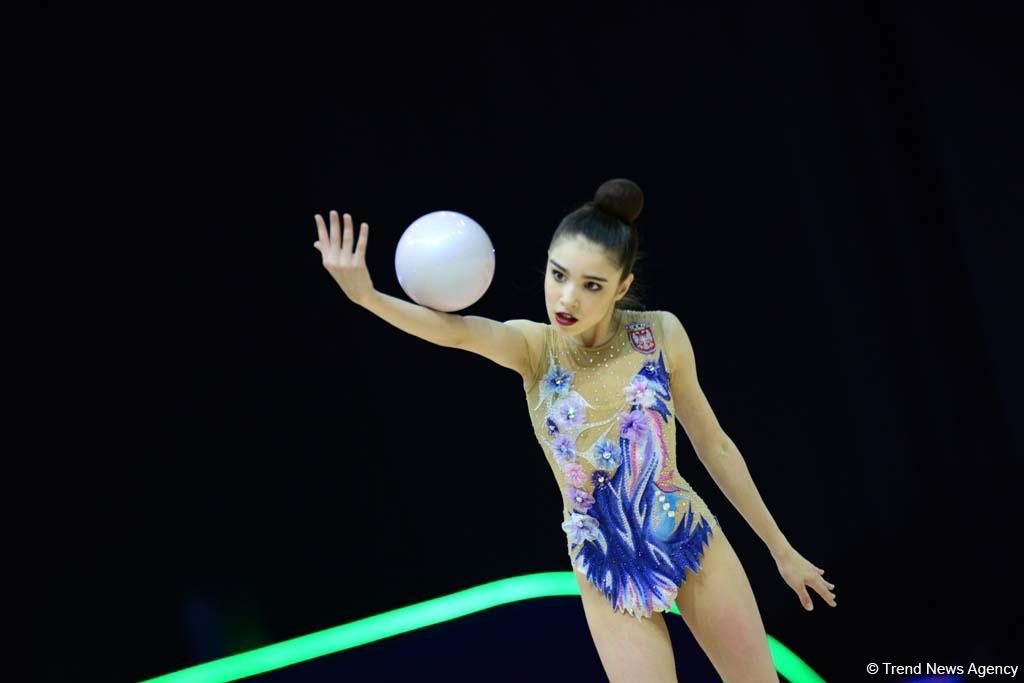 В Национальной арене гимнастики в Баку продолжаются соревнования Чемпионата Европы (ФОТО)