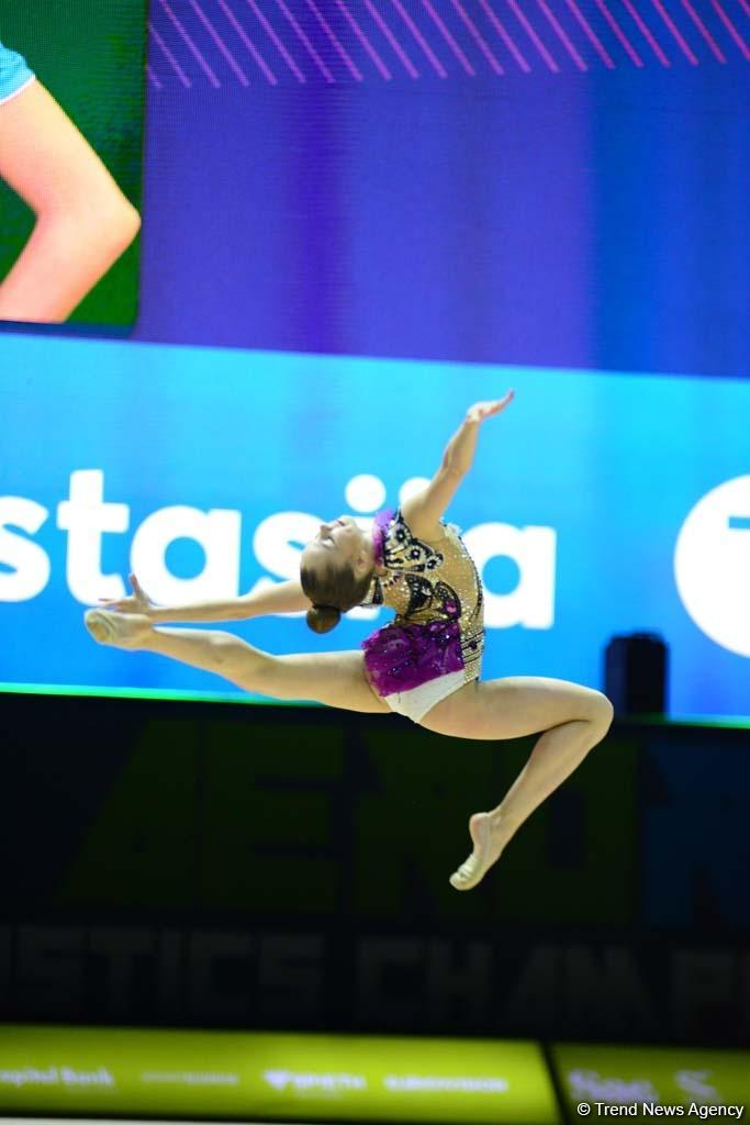 В Национальной арене гимнастики в Баку продолжаются соревнования Чемпионата Европы (ФОТО)