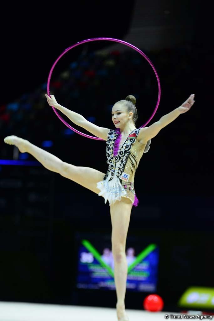 В Национальной арене гимнастики в Баку продолжаются соревнования Чемпионата Европы (ФОТО)