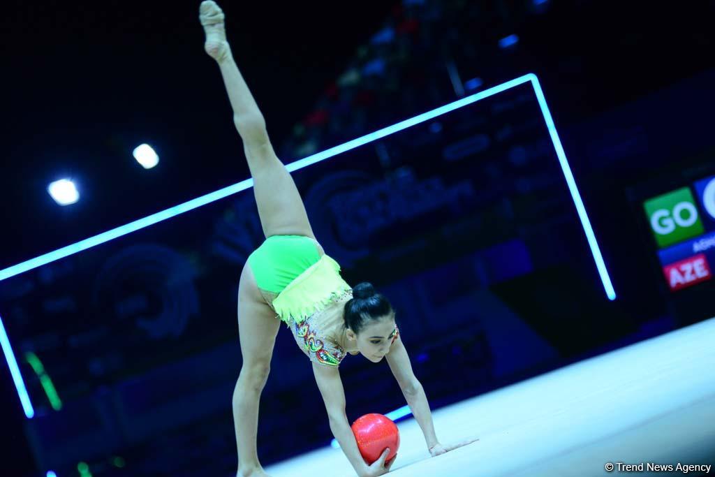 В Национальной арене гимнастики в Баку продолжаются соревнования Чемпионата Европы (ФОТО)