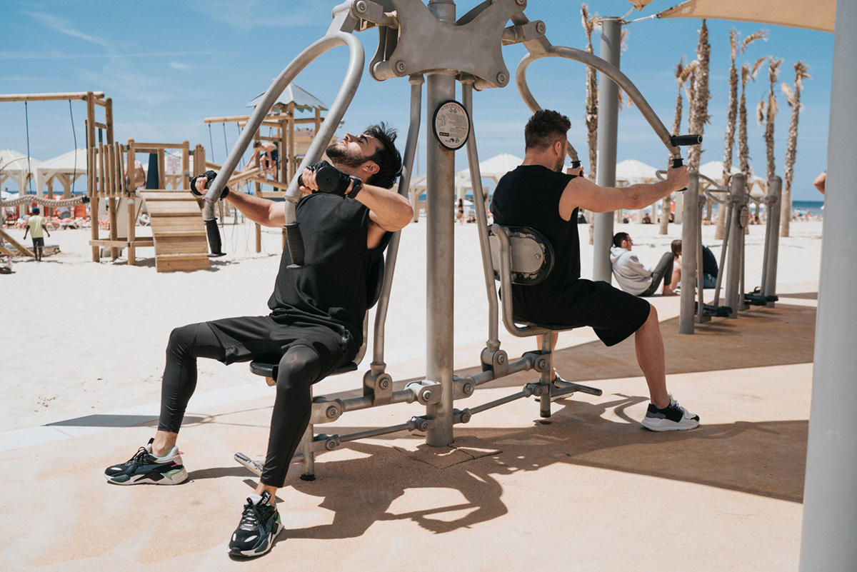 Чингиз Мустафаев и Сергей Лазарев "качаются" в Израиле (ВИДЕО,ФОТО)