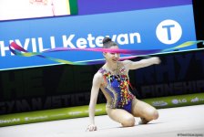 В Баку стартовал третий день соревнований 35-го Чемпионата Европы по художественной гимнастике (ФОТО)