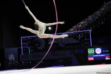 В Баку стартовал третий день соревнований 35-го Чемпионата Европы по художественной гимнастике (ФОТО)