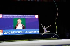 В Национальной арене гимнастики в Баку продолжаются соревнования в рамках третьего дня Чемпионата Европы (ФОТО)