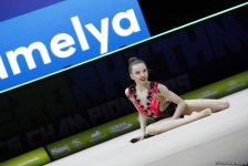 В Национальной арене гимнастики в Баку продолжаются соревнования в рамках третьего дня Чемпионата Европы (ФОТО)