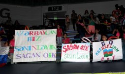 В Национальной арене гимнастики в Баку продолжаются соревнования в рамках третьего дня Чемпионата Европы (ФОТО)