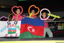 В Национальной арене гимнастики в Баку продолжаются соревнования в рамках третьего дня Чемпионата Европы (ФОТО)