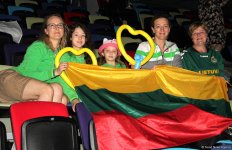 В Национальной арене гимнастики в Баку продолжаются соревнования в рамках третьего дня Чемпионата Европы (ФОТО)