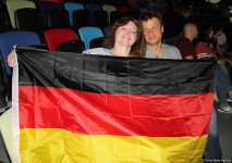 В Национальной арене гимнастики в Баку продолжаются соревнования в рамках третьего дня Чемпионата Европы (ФОТО)