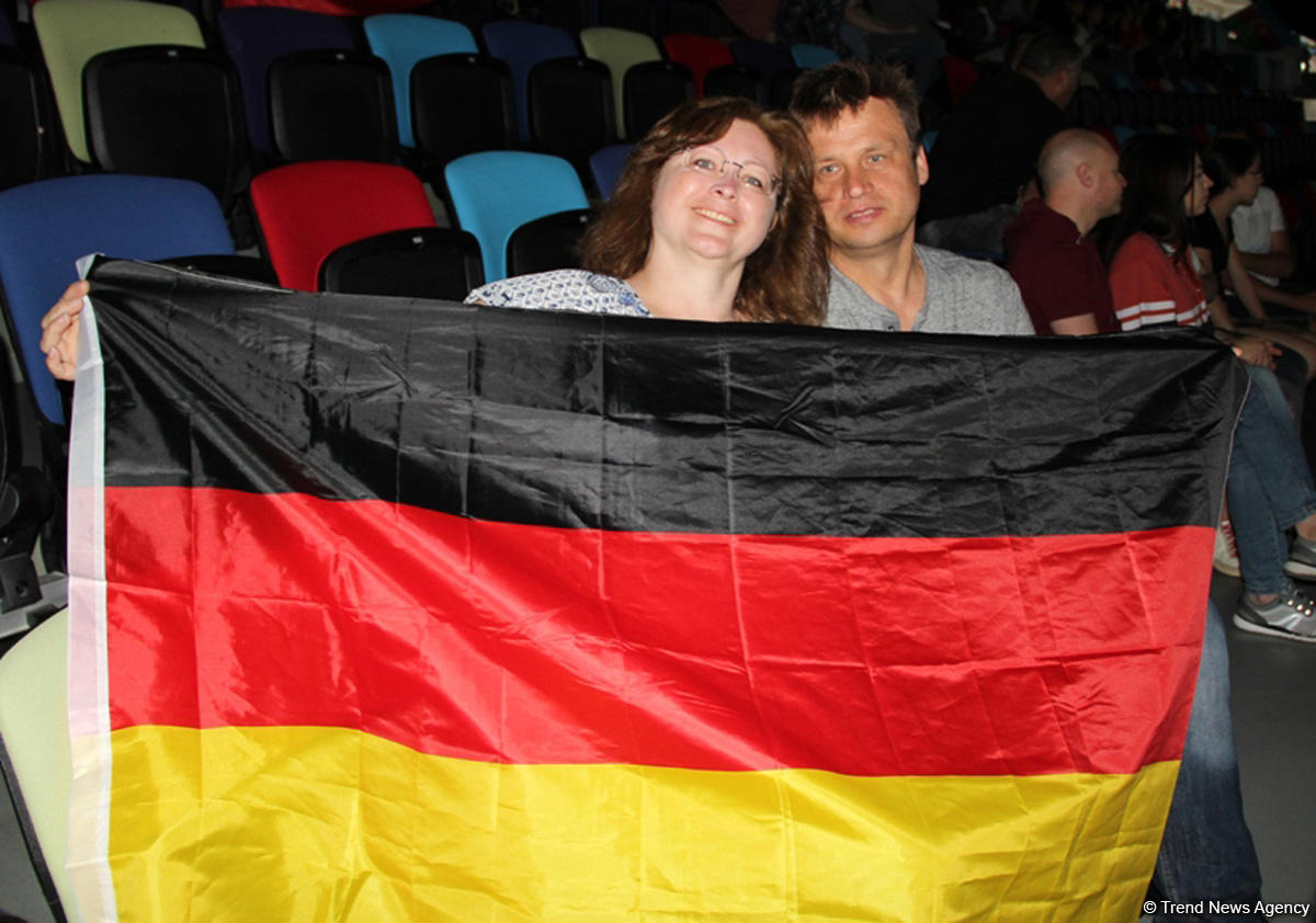 В Национальной арене гимнастики в Баку продолжаются соревнования в рамках третьего дня Чемпионата Европы (ФОТО)