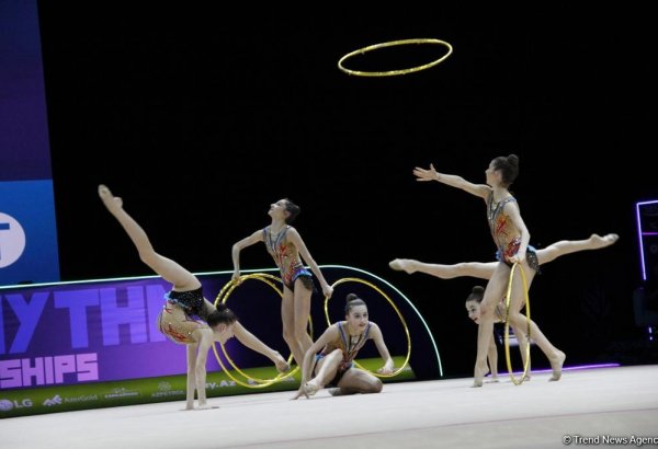 В Баку стартовали финалы 35-го Чемпионата Европы по художественной гимнастике (ФОТО)