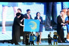 В Баку прошла церемония закрытия 35-го Чемпионата Европы по художественной гимнастике (ФОТОРЕПОРТАЖ)