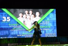 В Баку прошла церемония закрытия 35-го Чемпионата Европы по художественной гимнастике (ФОТОРЕПОРТАЖ)