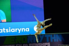 Продолжаются финальные соревнования Чемпионата Европы по художественной гимнастике в Баку (ФОТО)