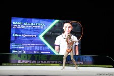Продолжаются финальные соревнования Чемпионата Европы по художественной гимнастике в Баку (ФОТО)
