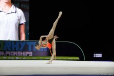 Продолжаются финальные соревнования Чемпионата Европы по художественной гимнастике в Баку (ФОТО)
