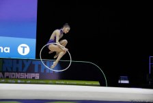 Продолжаются финальные соревнования Чемпионата Европы по художественной гимнастике в Баку (ФОТО)