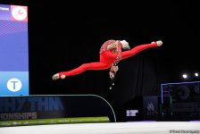Лучшие моменты финальных соревнований Чемпионата Европы по художественной гимнастике в Баку (ФОТО)