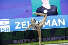 Лучшие моменты финальных соревнований Чемпионата Европы по художественной гимнастике в Баку (ФОТО)