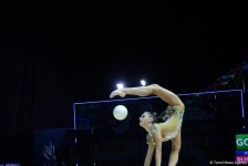 Лучшие моменты финальных соревнований Чемпионата Европы по художественной гимнастике в Баку (ФОТО)