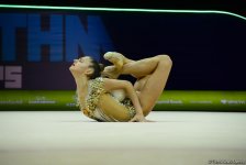 Лучшие моменты финальных соревнований Чемпионата Европы по художественной гимнастике в Баку (ФОТО)