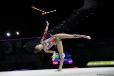 Лучшие моменты финальных соревнований Чемпионата Европы по художественной гимнастике в Баку (ФОТО)