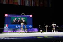 В Баку стартовали финалы 35-го Чемпионата Европы по художественной гимнастике (ФОТО)