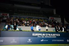 В Баку состоялась церемония награждения победителей Чемпионата Европы по художественной гимнастике в индивидуальной программе (ФОТО)
