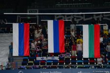 В Баку состоялась церемония награждения победителей Чемпионата Европы по художественной гимнастике в индивидуальной программе (ФОТО)