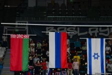 В Баку состоялась церемония награждения победителей Чемпионата Европы по художественной гимнастике в индивидуальной программе (ФОТО)