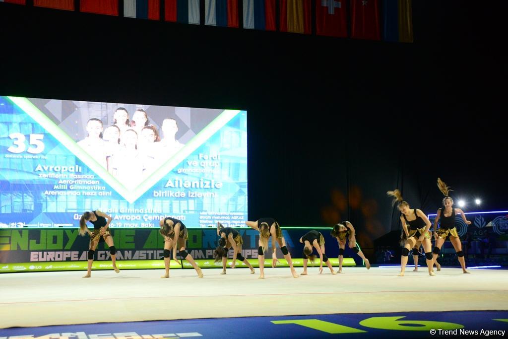 В Баку прошла церемония закрытия 35-го Чемпионата Европы по художественной гимнастике (ФОТОРЕПОРТАЖ)