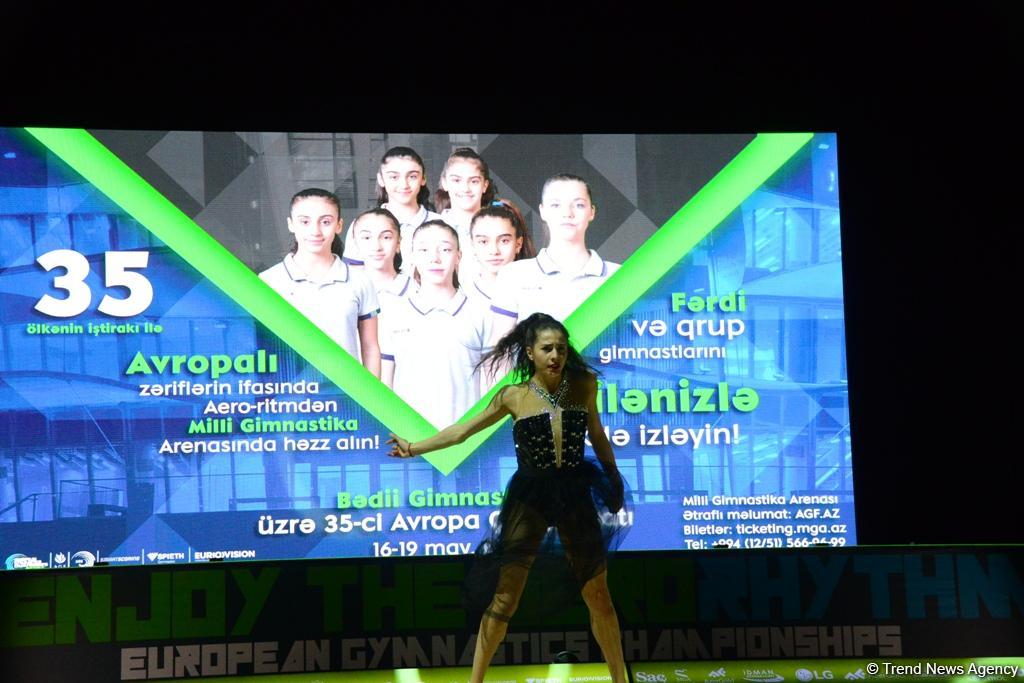 В Баку прошла церемония закрытия 35-го Чемпионата Европы по художественной гимнастике (ФОТОРЕПОРТАЖ)
