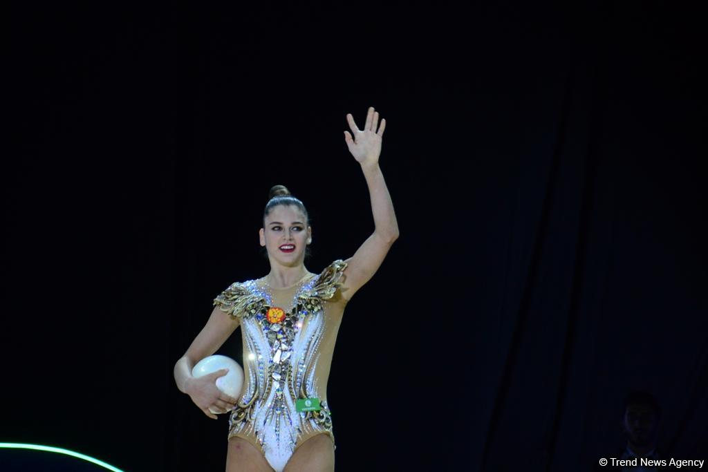 Лучшие моменты финальных соревнований Чемпионата Европы по художественной гимнастике в Баку (ФОТО)