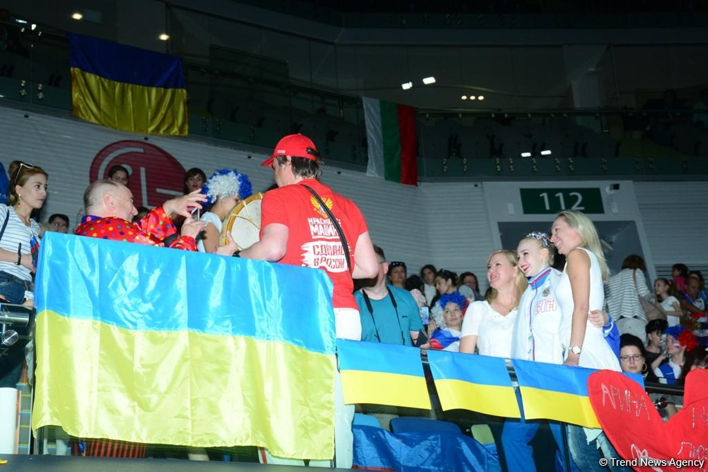 Лучшие моменты финальных соревнований Чемпионата Европы по художественной гимнастике в Баку (ФОТО)