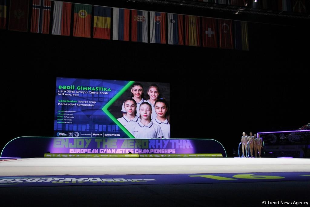 В Баку стартовали финалы 35-го Чемпионата Европы по художественной гимнастике (ФОТО)