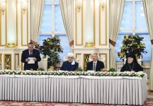Президент Ильхам Алиев принял участие в церемонии ифтара по случаю священного месяца Рамазан (ФОТО)