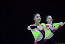 В Баку продолжаются соревнования в рамках Чемпионата Европы по аэробной гимнастике (ФОТО)