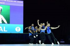 В Баку продолжаются соревнования в рамках Чемпионата Европы по аэробной гимнастике (ФОТО)