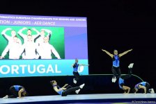 В Баку продолжаются соревнования в рамках Чемпионата Европы по аэробной гимнастике (ФОТО)
