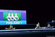 В Баку продолжаются соревнования в рамках Чемпионата Европы по аэробной гимнастике (ФОТО)