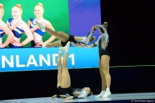 В Баку продолжаются соревнования в рамках Чемпионата Европы по аэробной гимнастике (ФОТО)