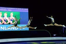 В Баку продолжаются соревнования в рамках Чемпионата Европы по аэробной гимнастике (ФОТО)